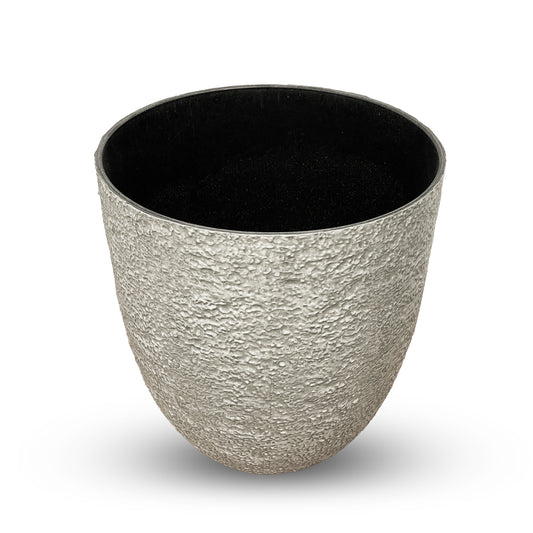Natural Stone Beige 16" Organic Texture Planter