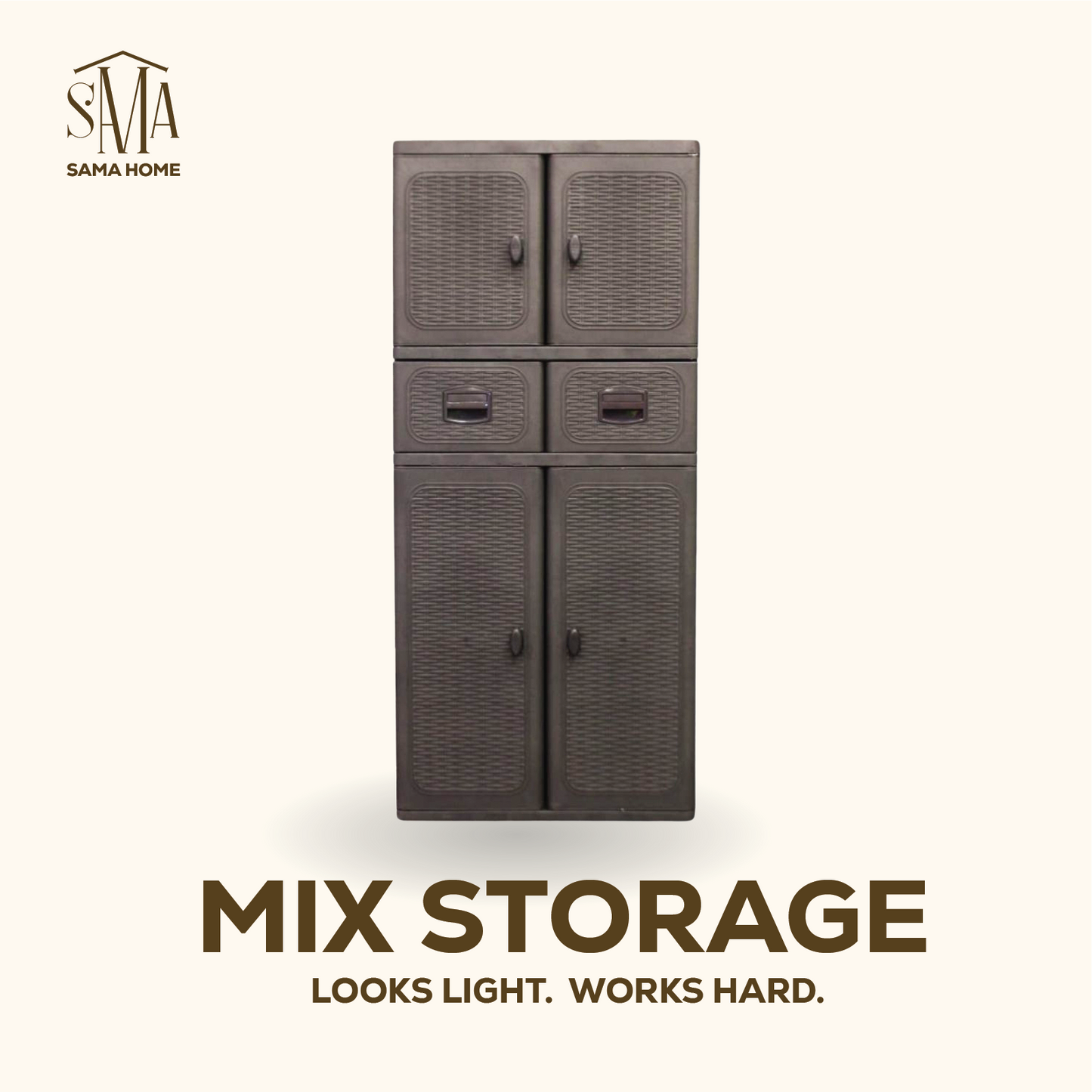 Sama Home 6D Stackable Drawer Chest