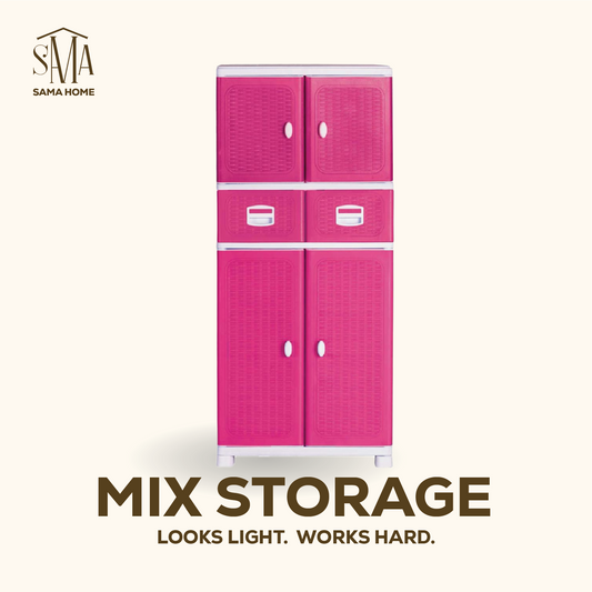 Sama Home 6D Stackable Drawer Chest