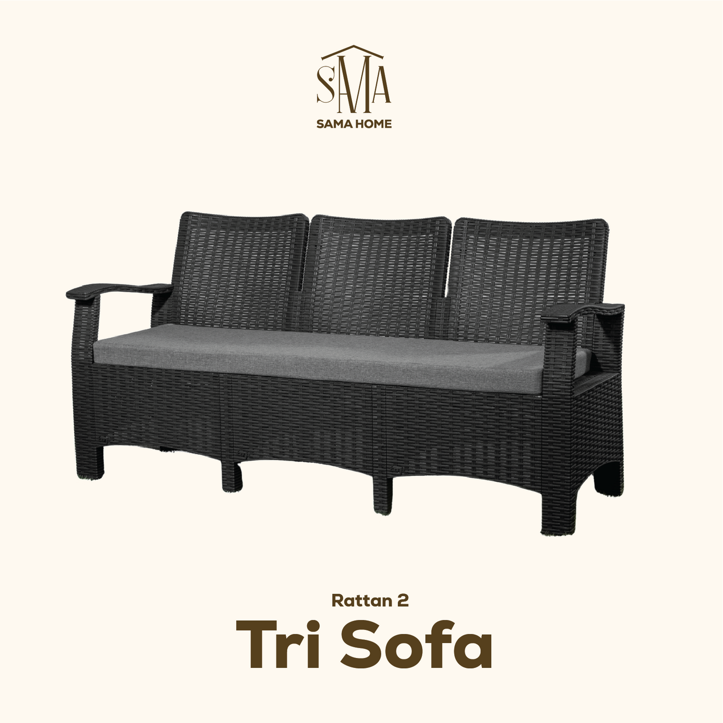 Rattan Triple