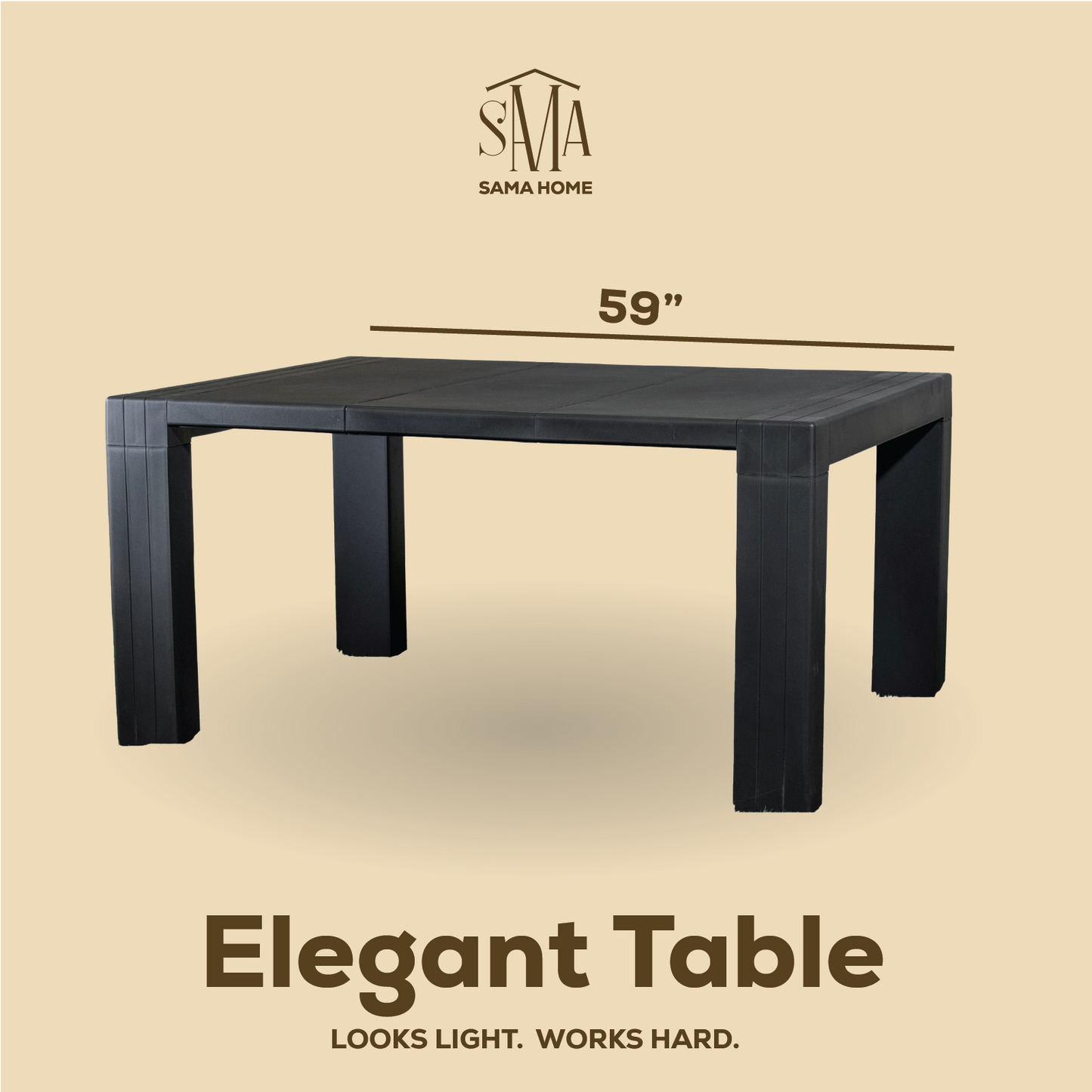 Elegant Table (59″)