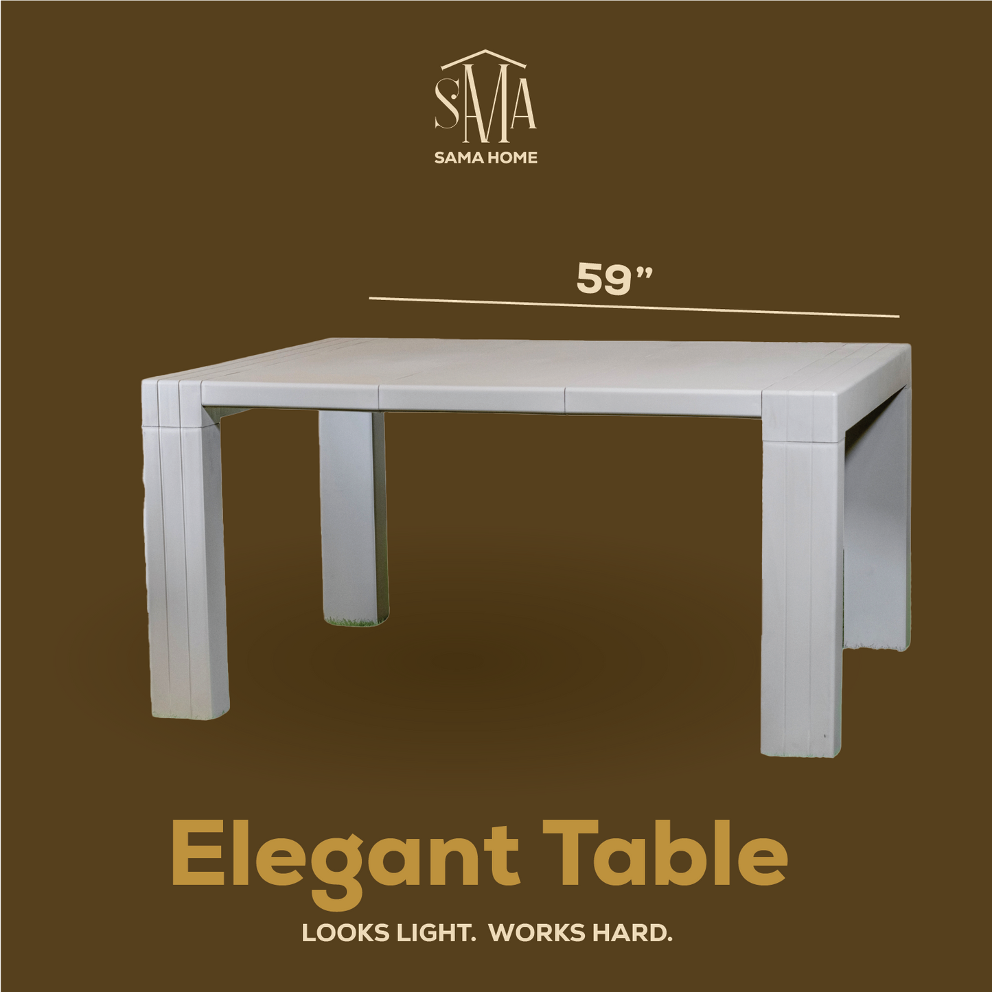 Elegant Table (59″)