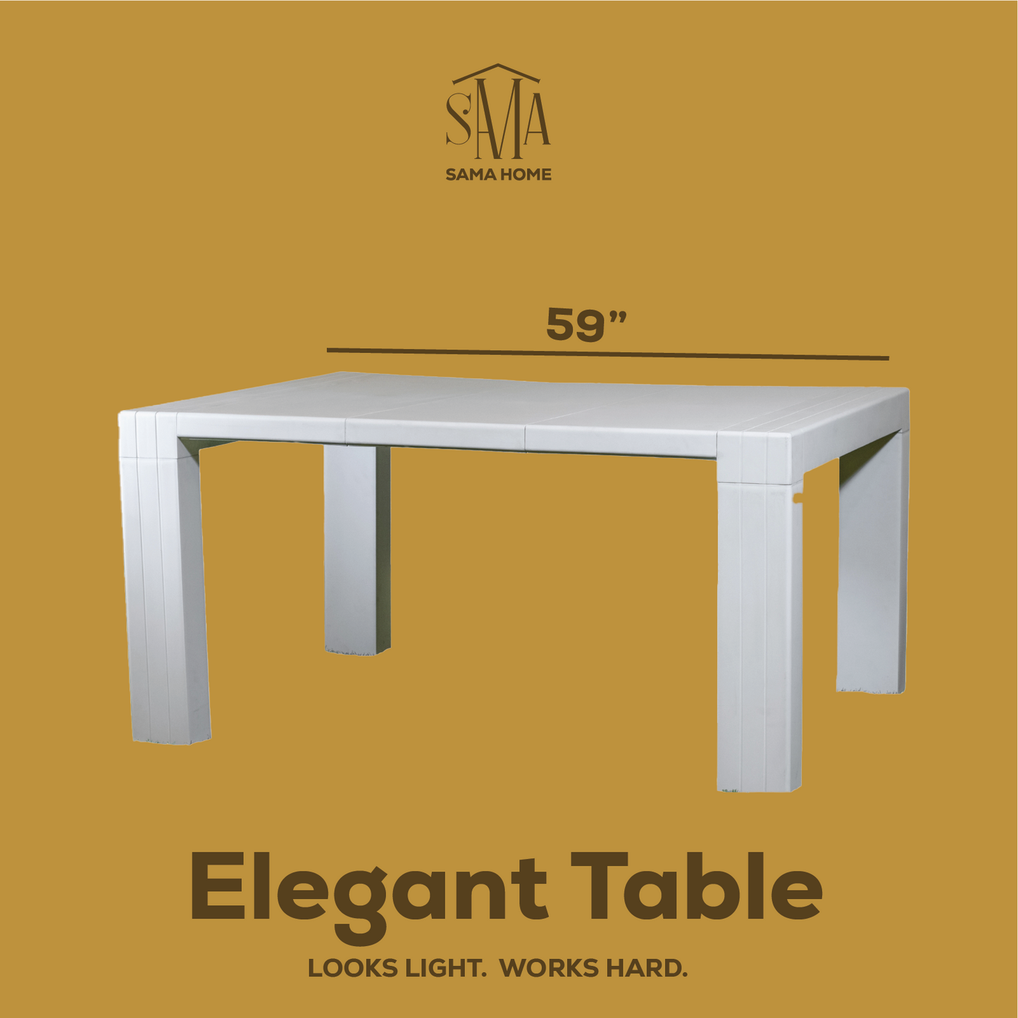 Elegant Table (59″)