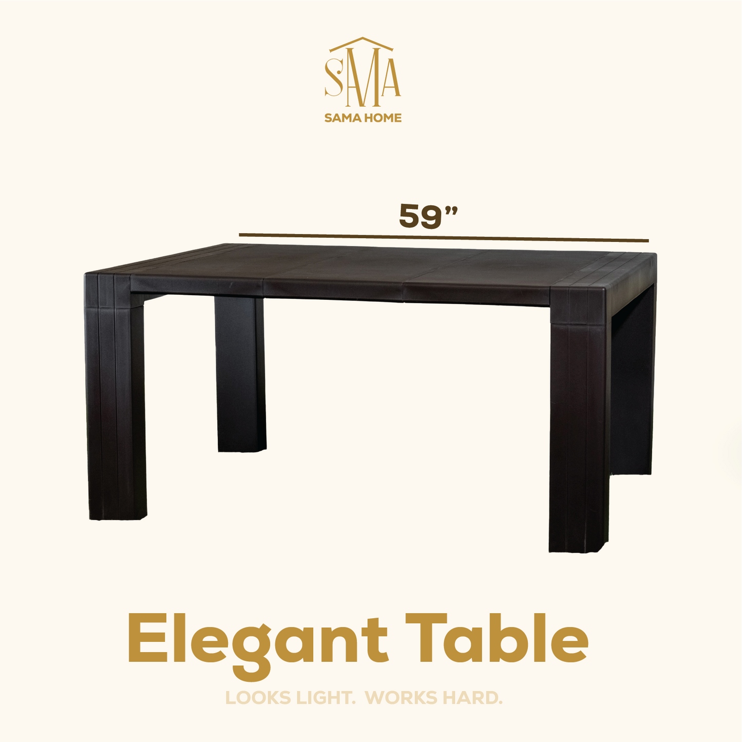 Elegant Table (59″)