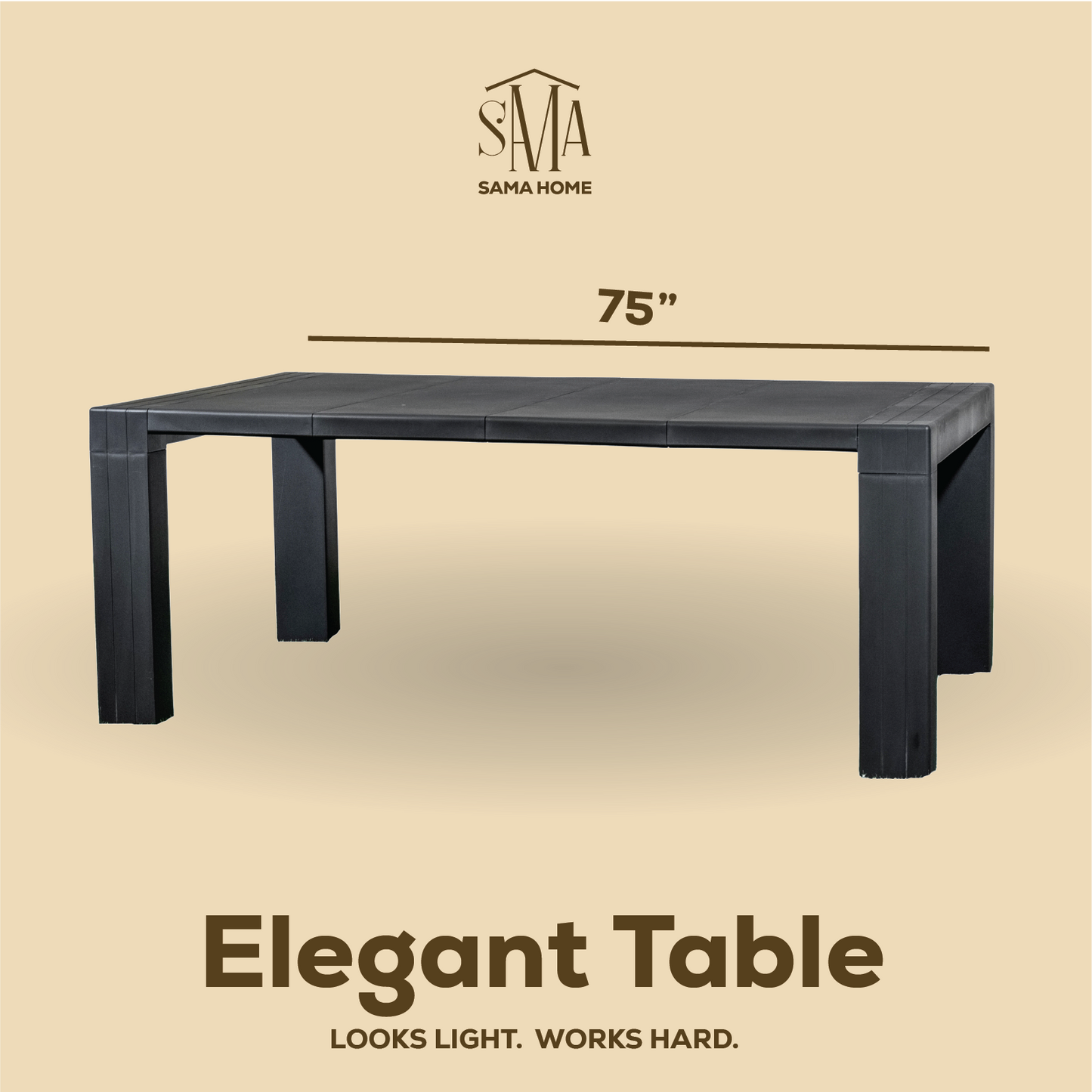 Elegant Table (75″)