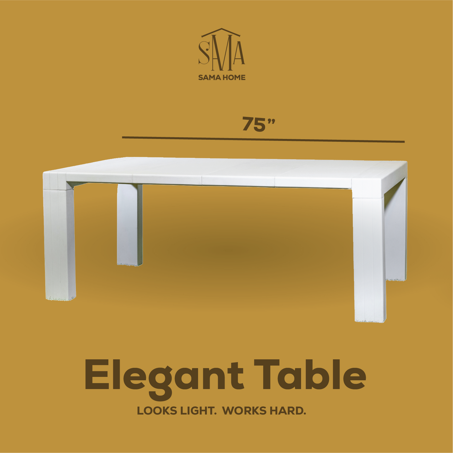 Elegant Table (75″)