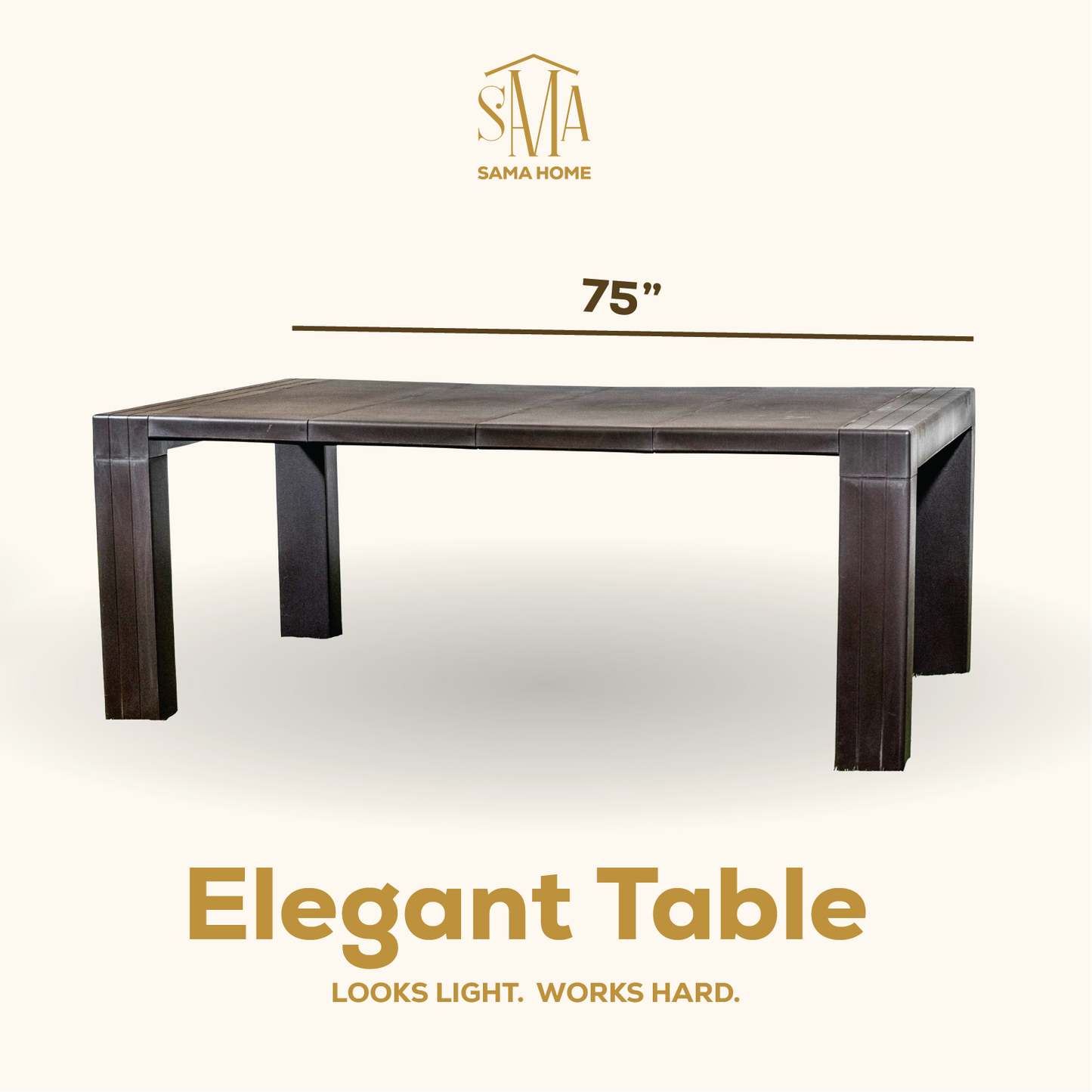 Elegant Table (75″)