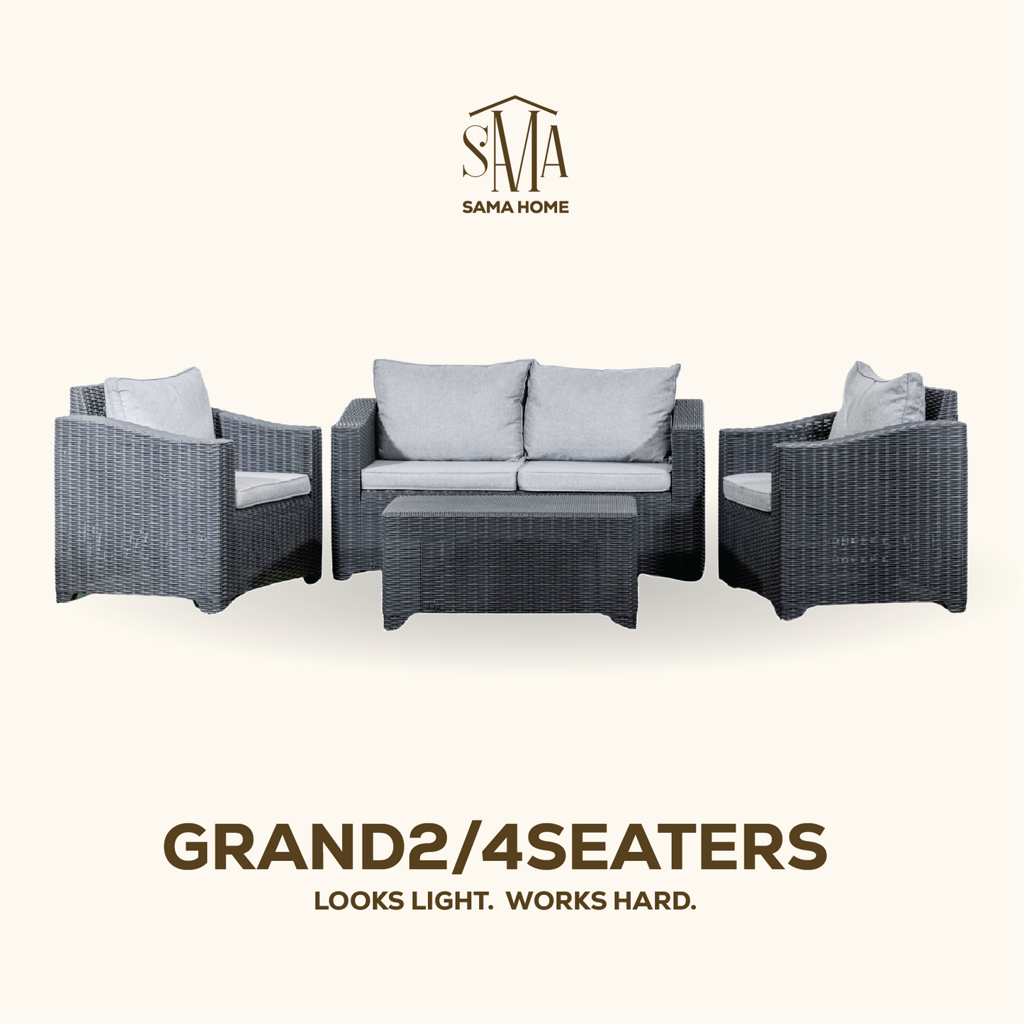 Sama Home Grand2 4-Seater Lounge Set