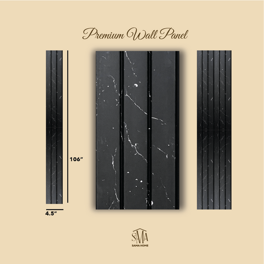 10‑Panel Marble‑Effect Wall Cladding