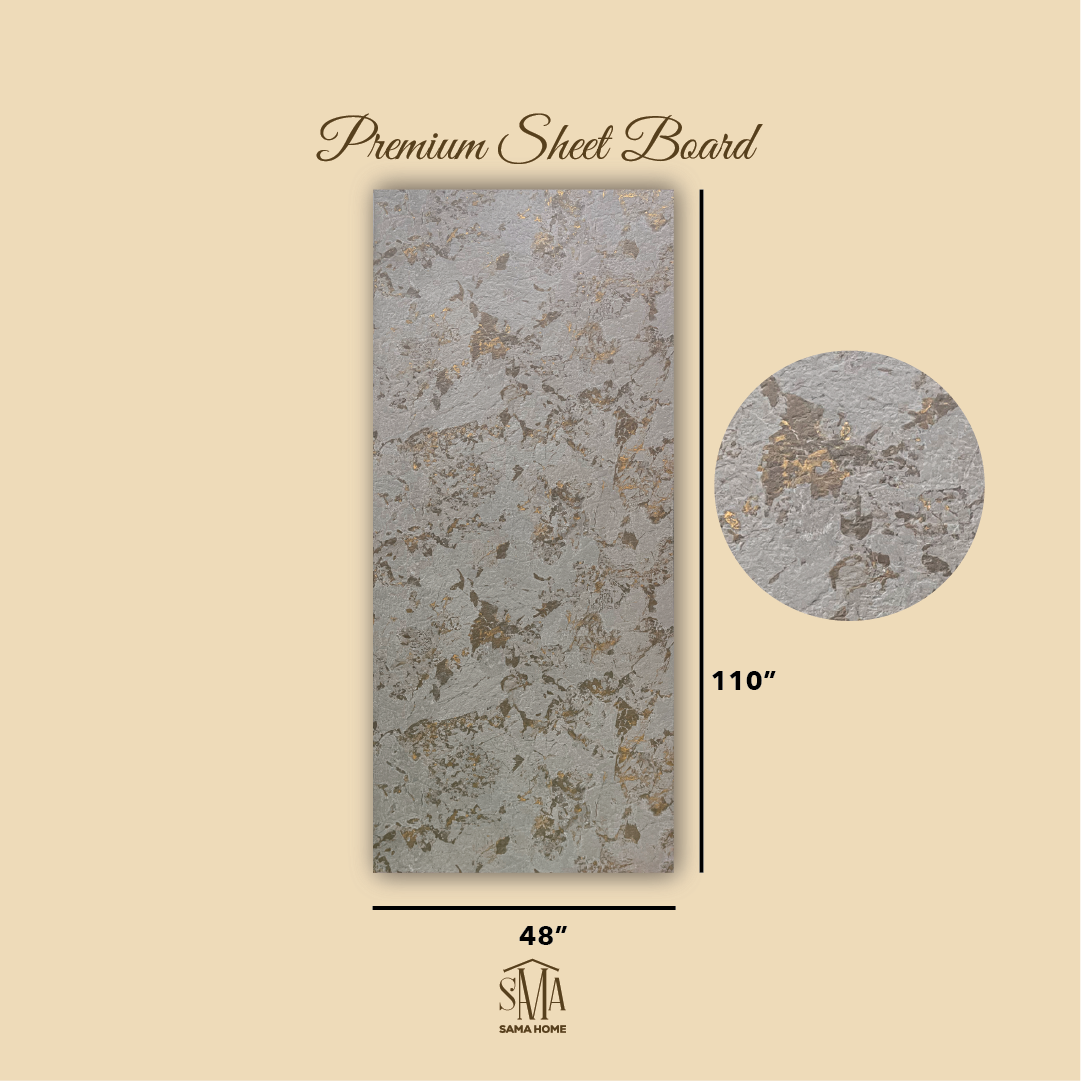 Golden Lines Marble Board Sheet I Premium Quality