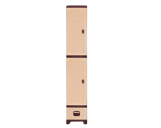 Sama Home Vertical 3-Tier Storage Cabinet Triple the Space. Zero Clutter./commodore