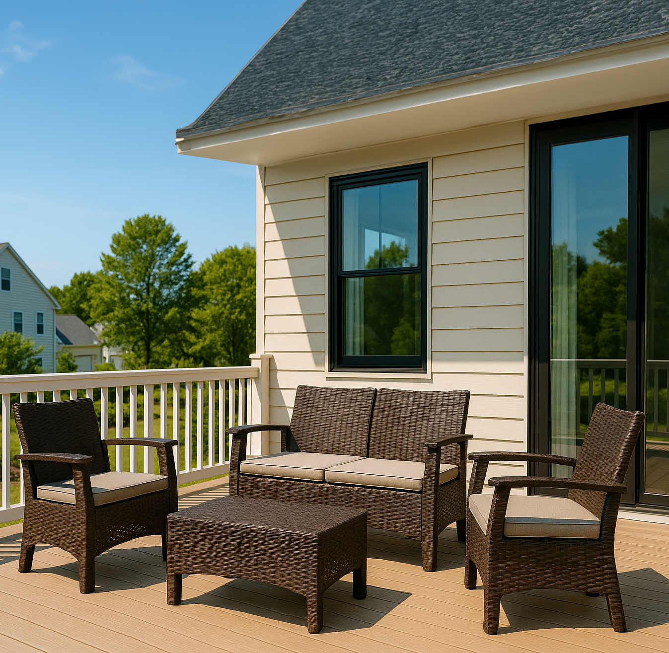 Rattan 2 Lounge Set