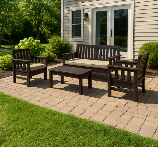 Set 4-Piece Lounge Collection Relax Together. Enjoy Anywhere.