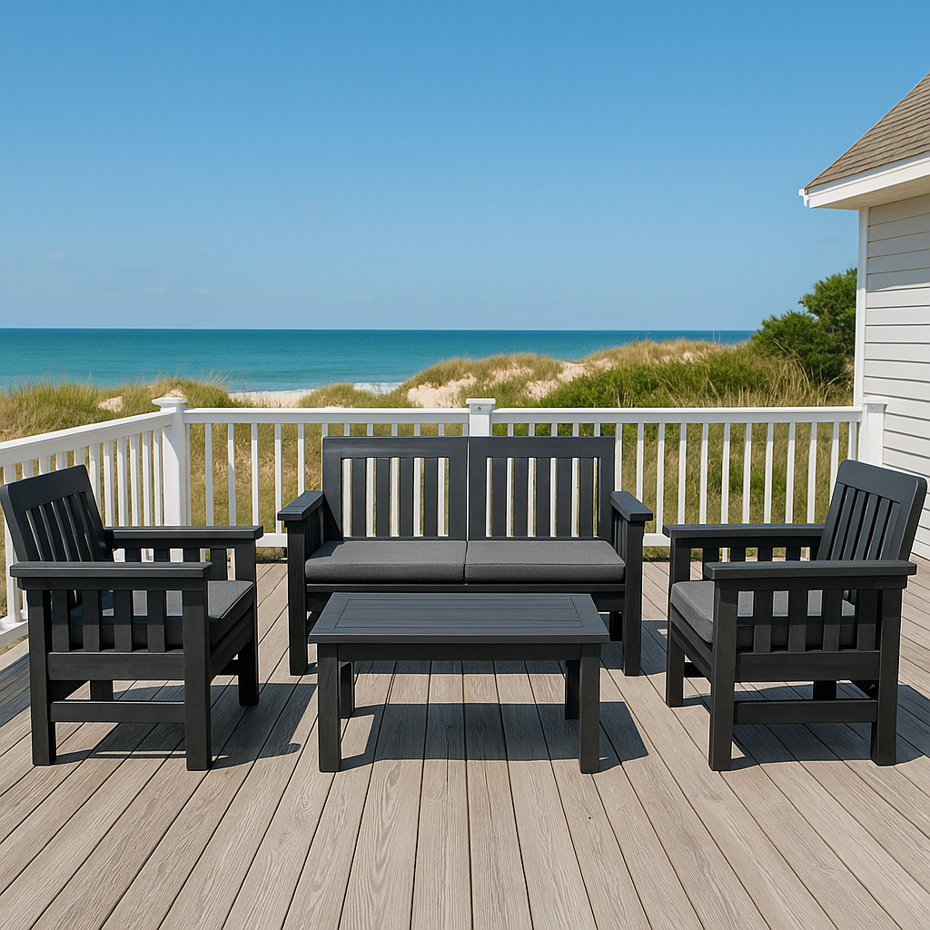 Set 4-Piece Lounge Collection Relax Together. Enjoy Anywhere.