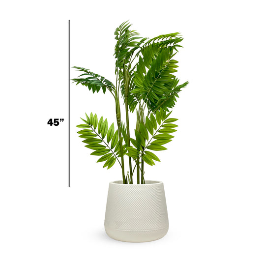 Faux Areca Palm Plant – 45" Indoor Tropical Greenery
