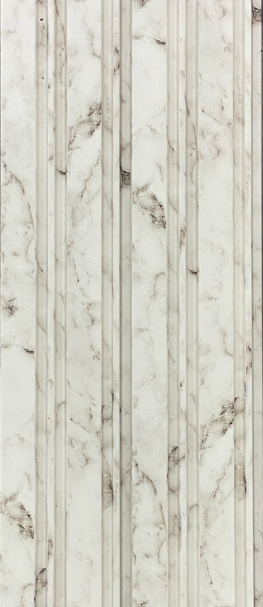 10‑Panel Calacatta‑Style Wall Cladding